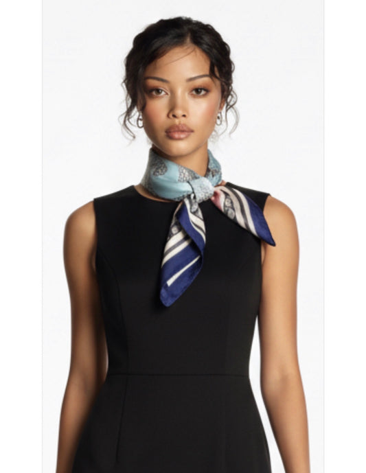 Blue Élan Scarf